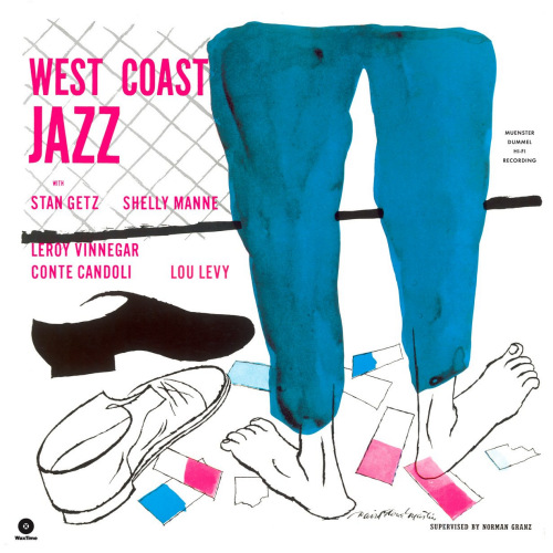 GETZ, STAN / SHELLY MANNE / LEROY VINNEGAR / CONTE CANDOLI / LOU LEVY - WEST COAST JAZZ -WAXTIME-GETZ, STAN - SHELLY MANNE - LEROY VINNEGAR - CONTE CANDOLI - LOU LEVY - WEST COAST JAZZ -WAXTIME-.jpg